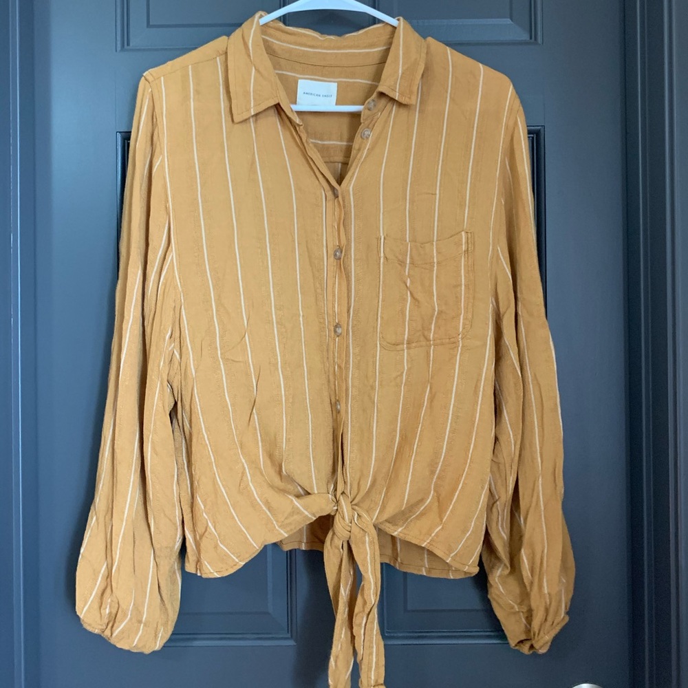 Yellow blouse